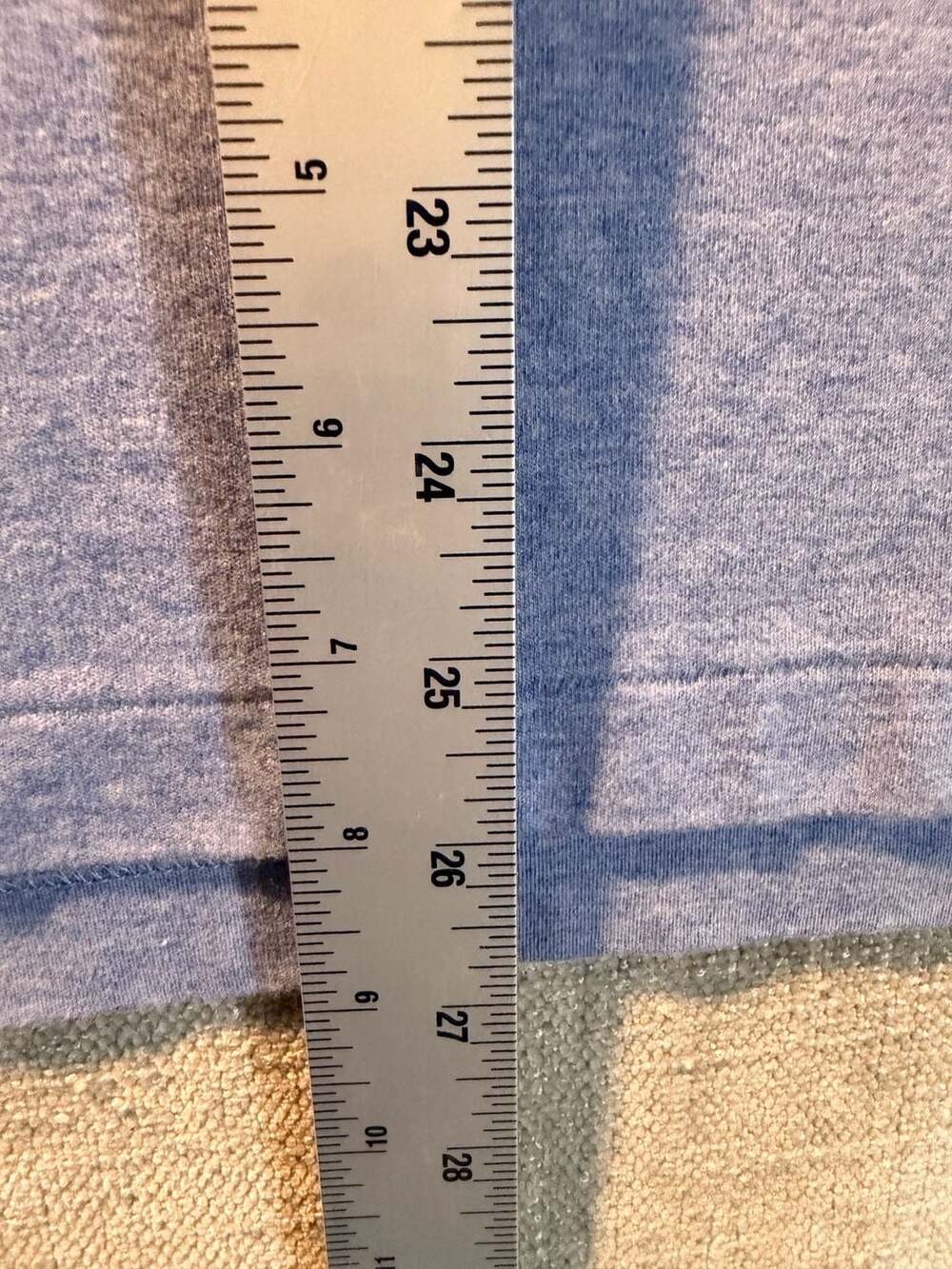 Polo Ralph Lauren Classic Fit Blue Heather Polo Shirt Size M - Picture 7 of 8